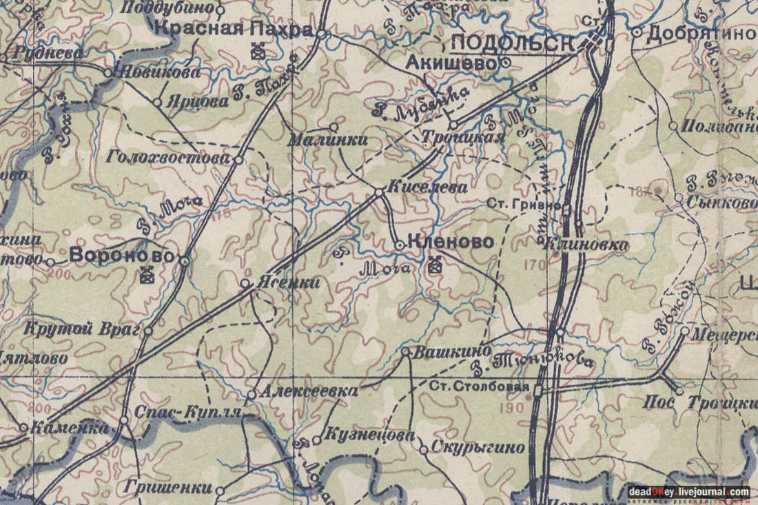 Подольск Карта Фото