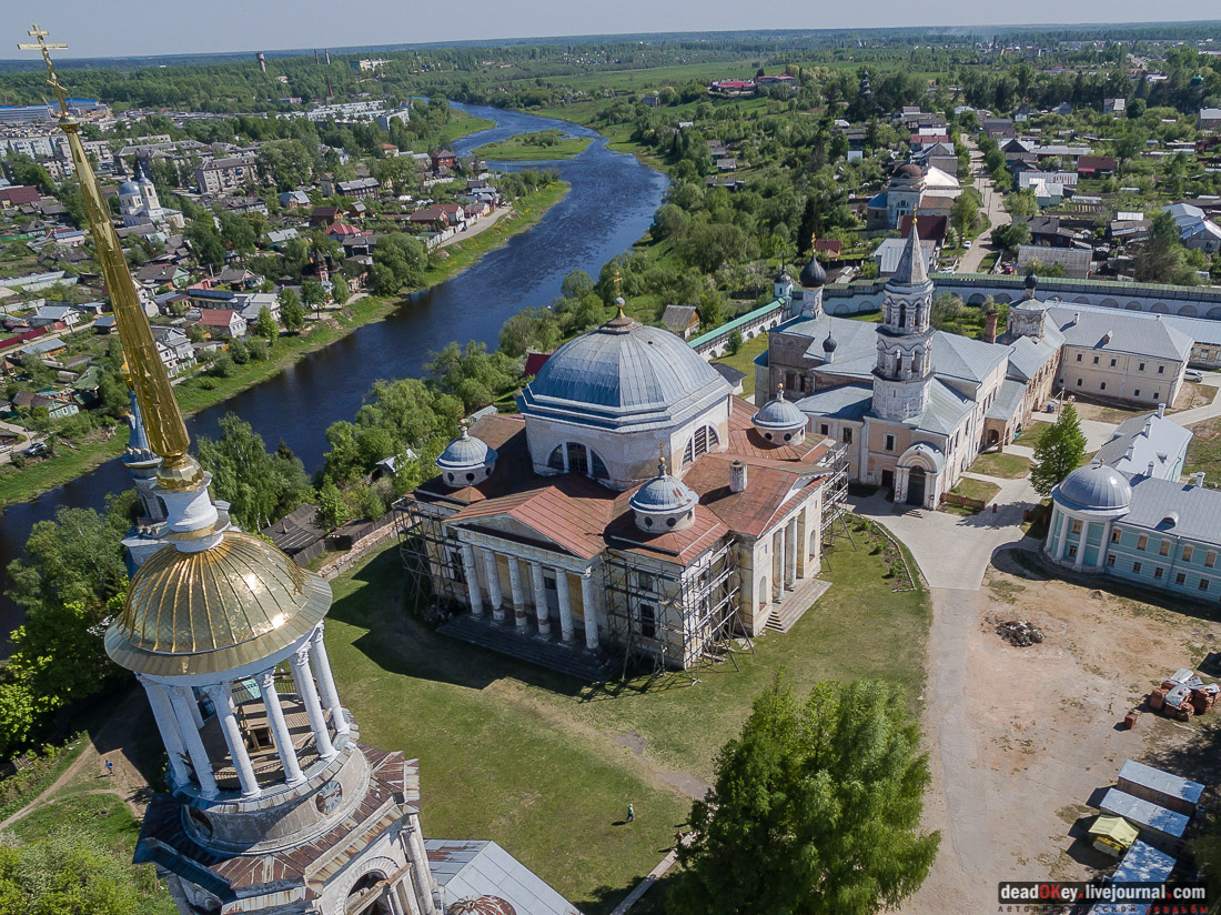 ÐÐ½ÑÐµÑÑÐµÑÑ ÐÐ¾ÑÐ¸ÑÐ¾Ð³Ð»ÐµÐ±ÑÐºÐ¾Ð³Ð¾ ÑÐ¾Ð±Ð¾ÑÐ° Ð² Ð¢Ð¾ÑÐ¶ÐºÐµ, Ð¢Ð²ÐµÑÑÐºÐ°Ñ Ð¾Ð±Ð»Ð°ÑÑÑ, Ð°ÑÑ. Ð.Ð. ÐÑÐ²Ð¾Ð², ÐÐºÐ°ÑÐµÑÐ¸Ð½Ð° II, ÐÐ¾ÑÐ¸ÑÐ¾Ð³Ð»ÐµÐ±ÑÐºÐ¸Ð¹ Ð¼Ð¾Ð½Ð°ÑÑÑÑÑ