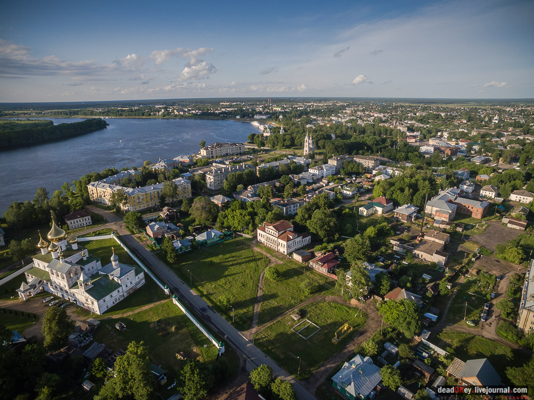 Лето на Волге Ярославская область